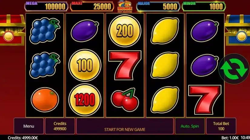 Big Max Pot Hunter slot screenshot 2