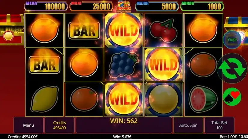 Big Max Pot Hunter slot screenshot 3