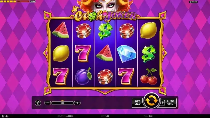 Cash Joker slot screenshot 