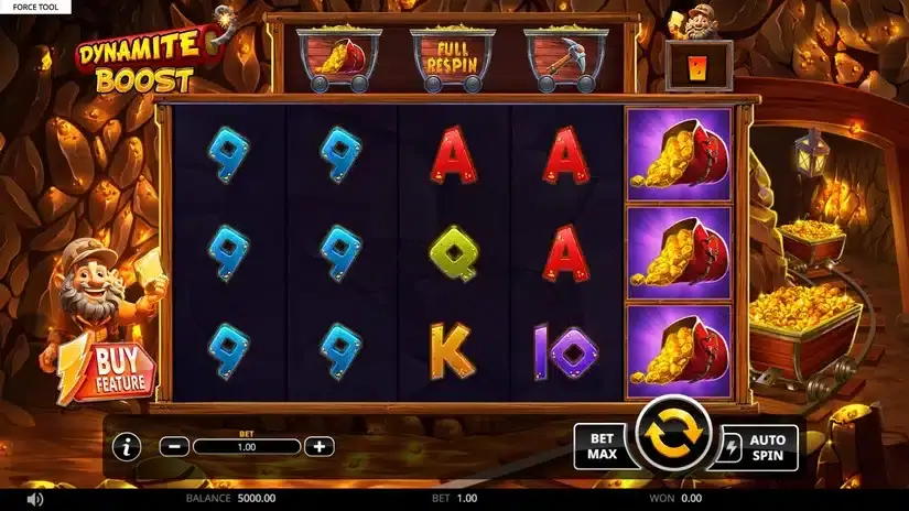 Dynamite Boost slot screenshot 