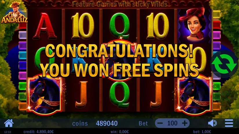 El Andaluz slot screenshot 5