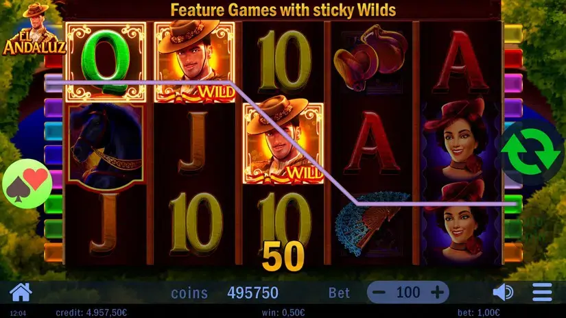 El Andaluz slot screenshot 4