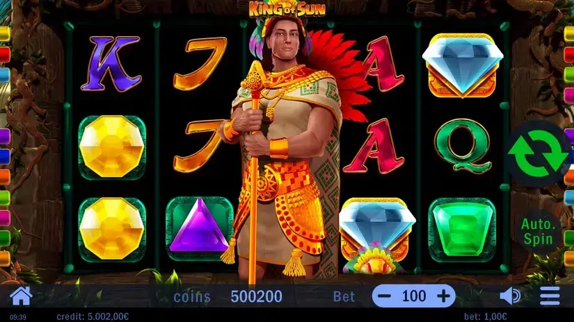 King of Sun slot screenshot 3
