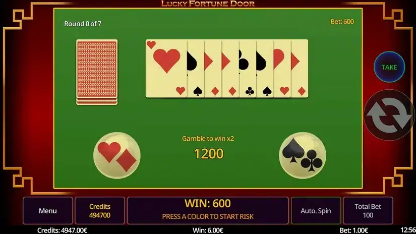 Lucky Fortune Door slot screenshot 3