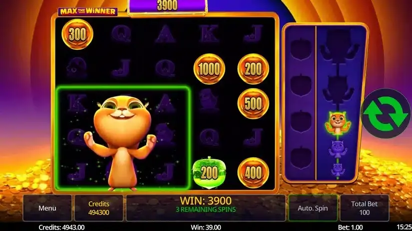 Max the Winner slot screenshot 4