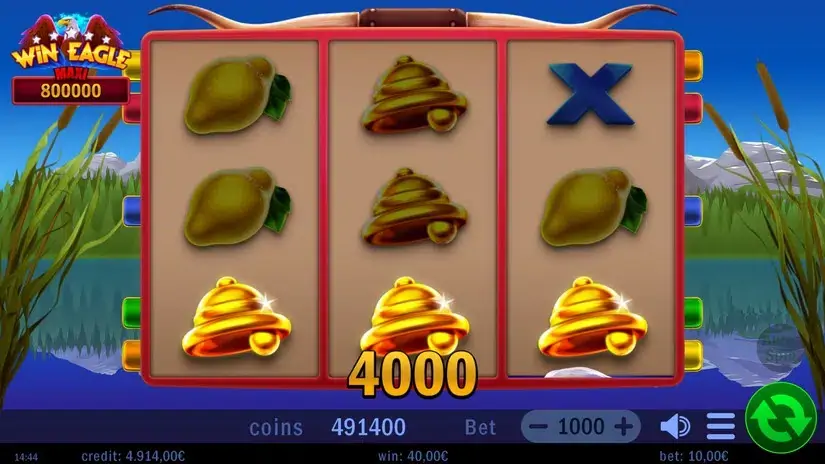 Win Eagle slot screenshot 3