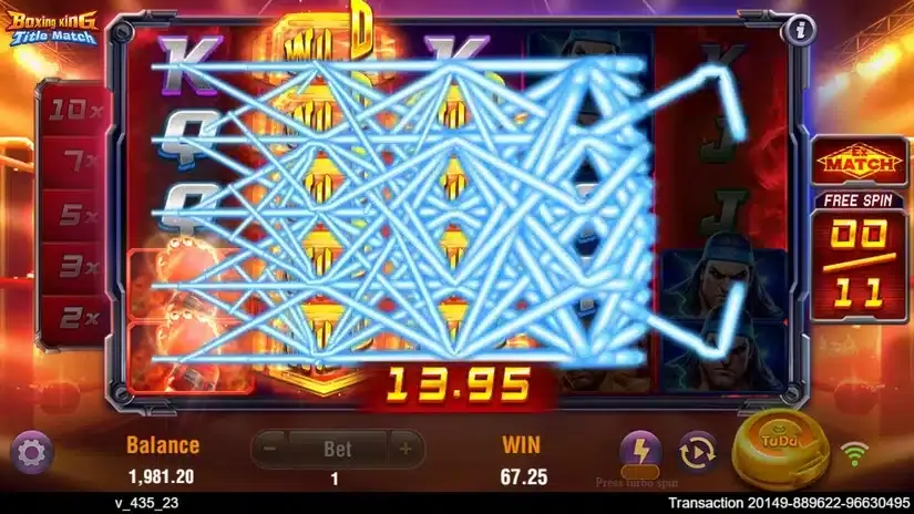 Boxing King Title Match slot screenshot 7