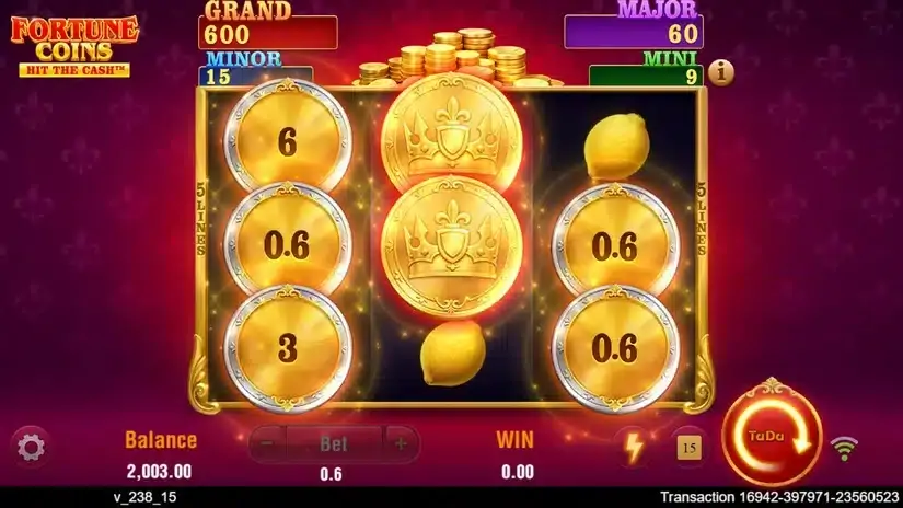 Fortune Coins slot screenshot 6