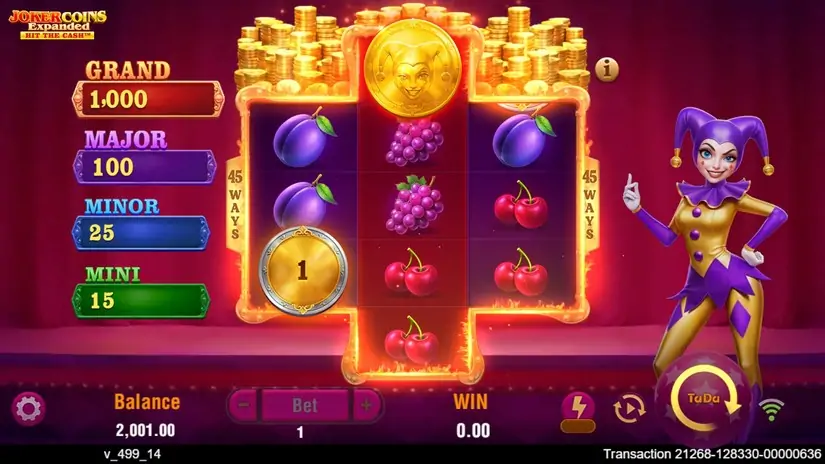 Joker Coins Expanded slot screenshot 2