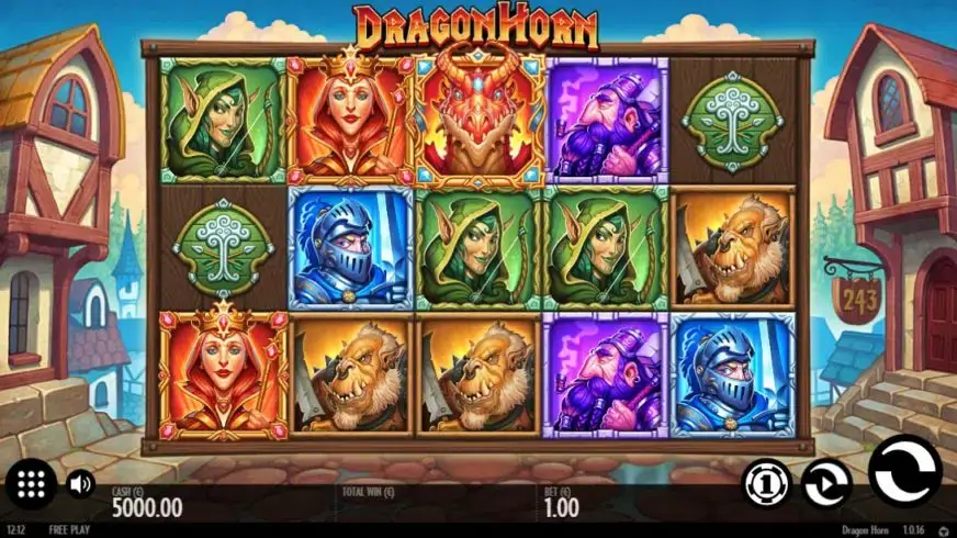 Dragon Horn slot screenshot 