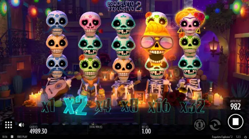 Esqueleto Explosivo 2 slot screenshot 2