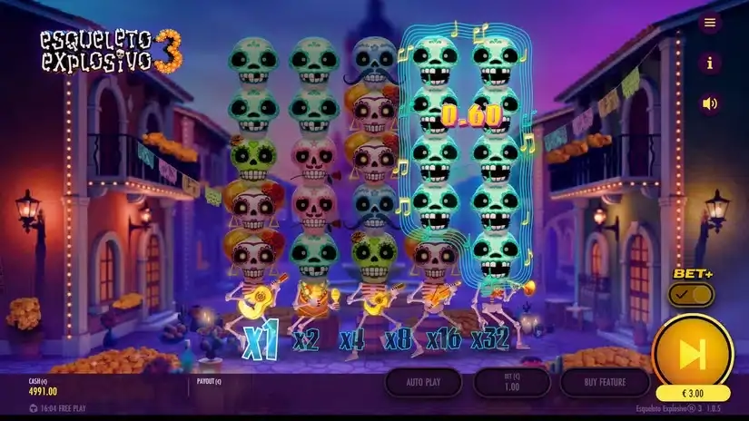Esqueleto Explosivo 3 slot screenshot 2