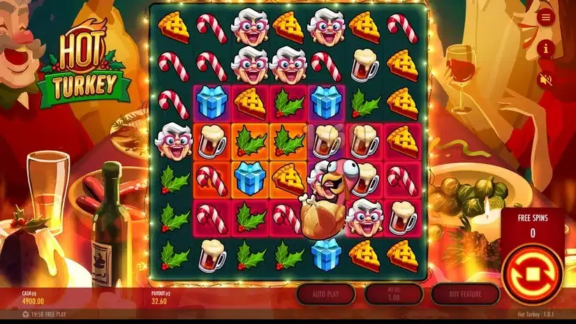 Hot Turkey slot screenshot 