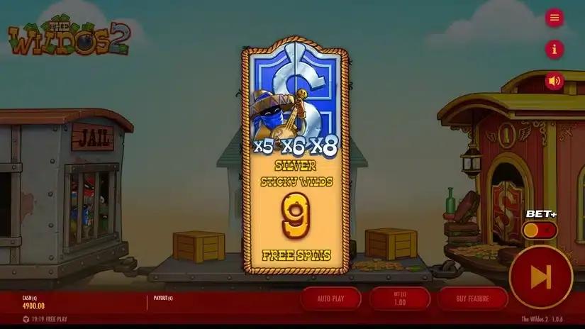 The Wildos 2 slot screenshot 3