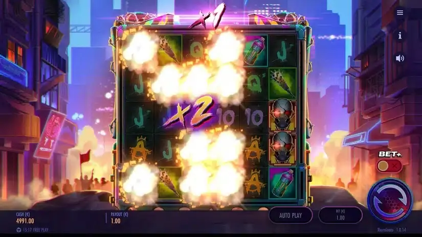 Xterminate slot screenshot 3