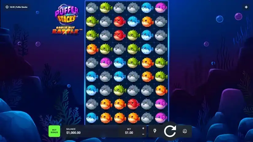 Puffer Stacks slot screenshot 