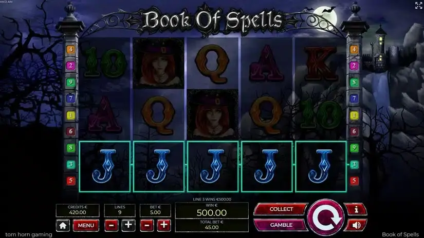 Books of Spells slot screenshot 2