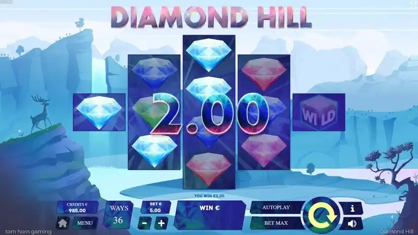 Diamond Hill slot screenshot 2