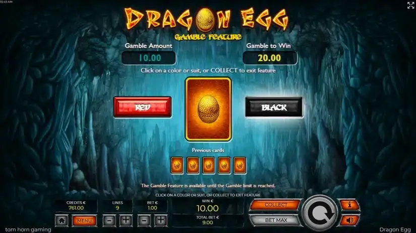 Dragon Egg slot screenshot 4