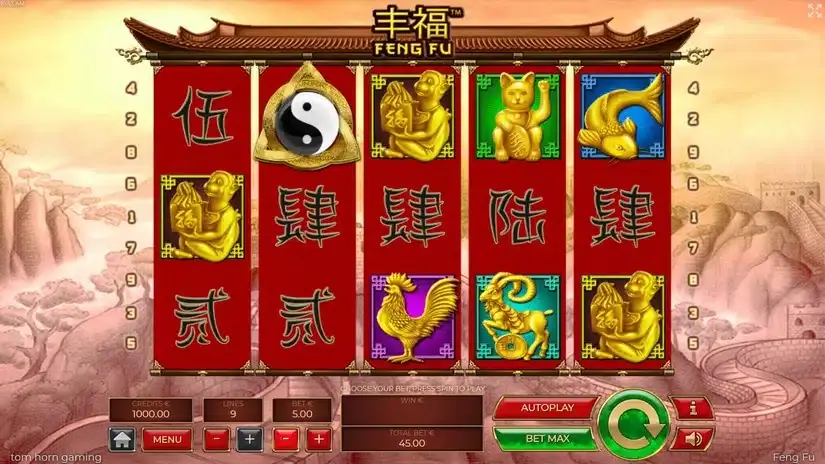 Feng Fu slot screenshot 1