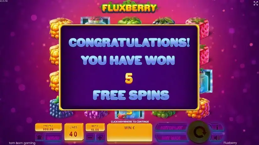 Fluxberry slot screenshot 4