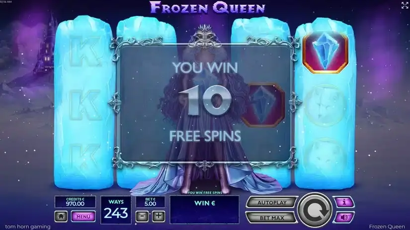 Frozen Queen slot screenshot 3