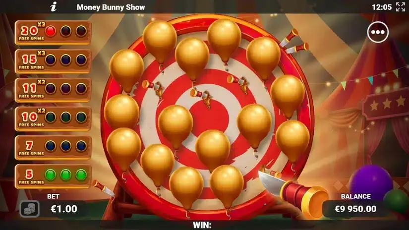 Money Bunny Show slot screenshot 5