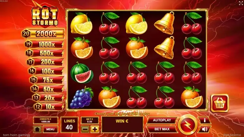 Rot Stormo slot screenshot 1