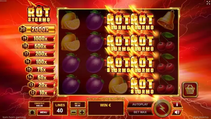 Rot Stormo slot screenshot 3