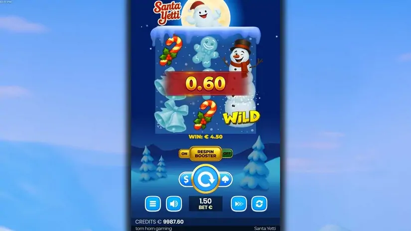 Santa Yetti slot screenshot 5