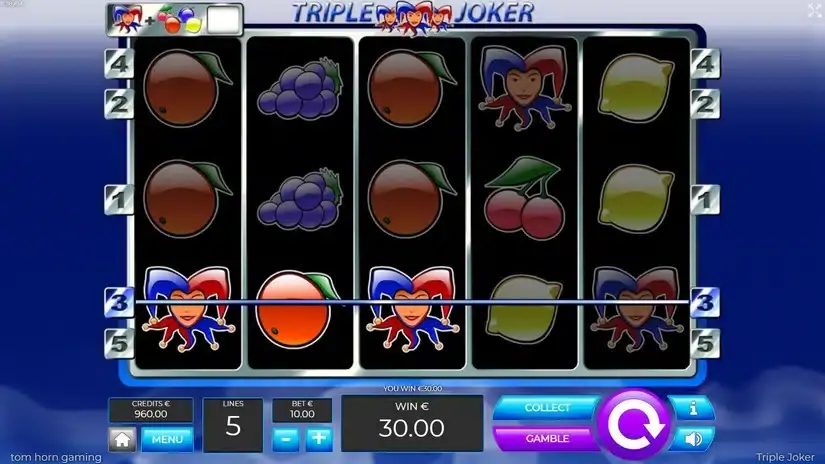 Triple Joker slot screenshot 2