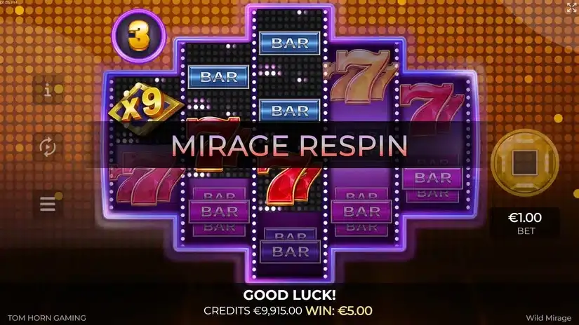 Wild Mirage slot screenshot 5
