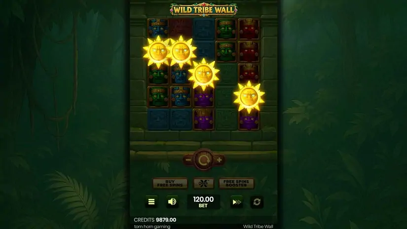 Wild Tribe Wall slot screenshot 2