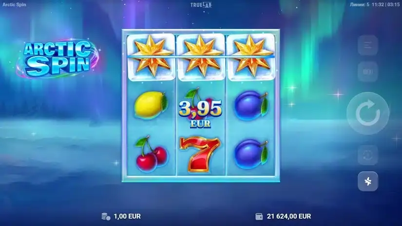 Arctic Spin slot screenshot 4