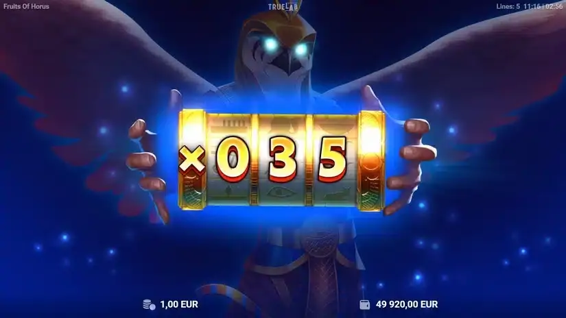 Fruits of Horus slot screenshot 3