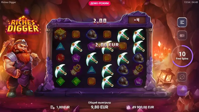 Riches Digger slot screenshot 5