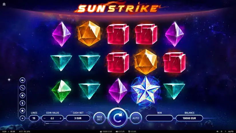SunStrike slot screenshot 1
