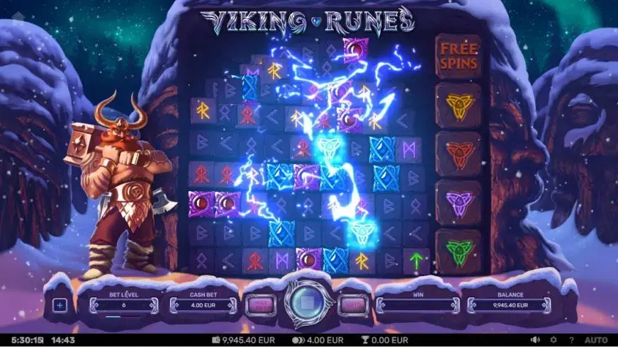 Viking Runes slot screenshot 3
