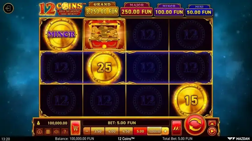 12 Coins™ slot screenshot 