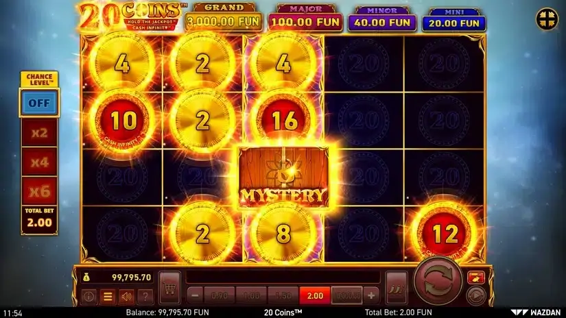20 Coins™ slot screenshot 2