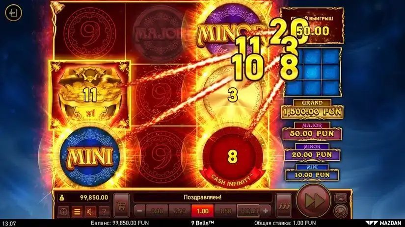 9 Bells™ slot screenshot 