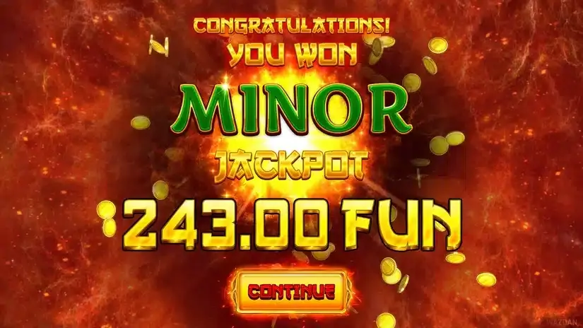 9 Burning Dragons slot screenshot 5