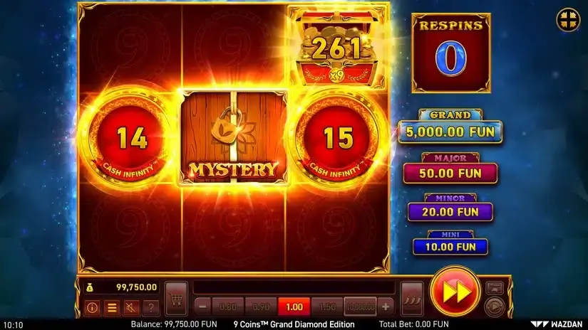 9 Coins™ Grand Diamond Edition slot screenshot 4