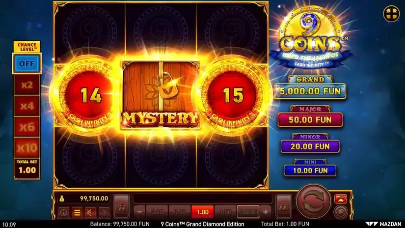 9 Coins™ Grand Diamond Edition slot screenshot 2