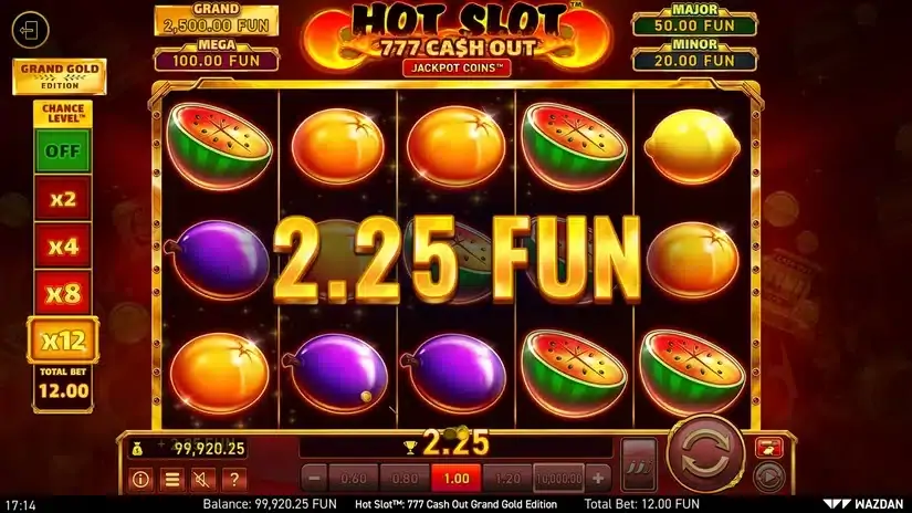 Hot Slot™: 777 Cash Out Grand Gold Edition slot screenshot 4