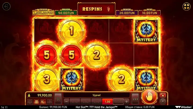 Hot Slot™: 777 Hold the Jackpot™ slot screenshot 4