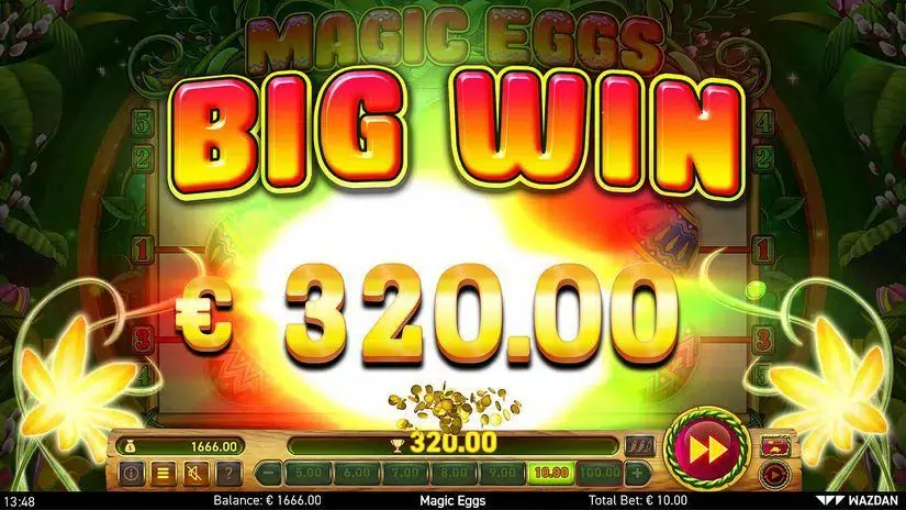 Magic Eggs slot screenshot 