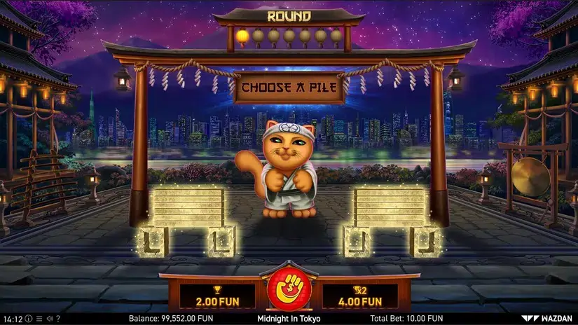 Midnight in Tokyo slot screenshot 
