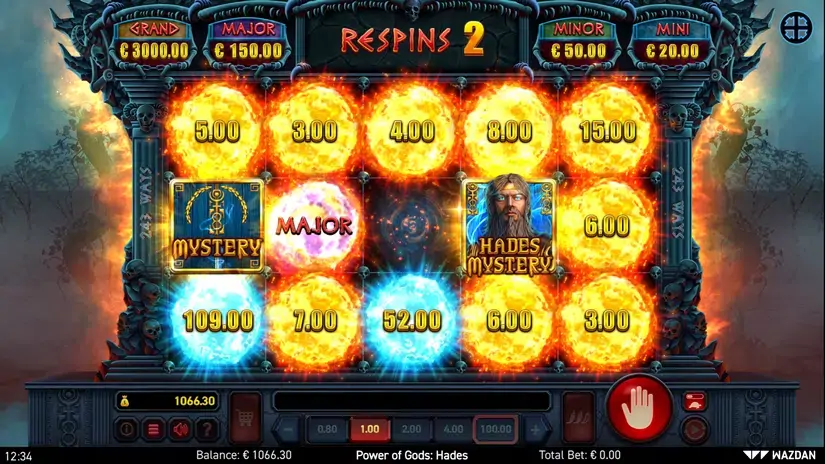 Power of Gods™: Hades slot screenshot 7
