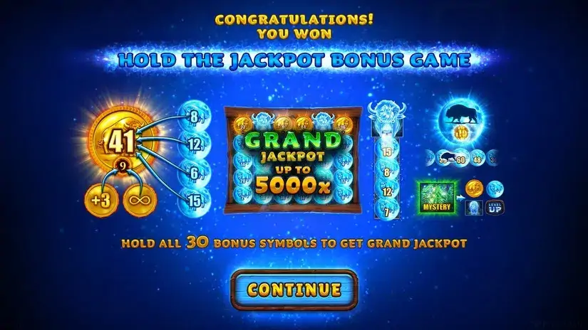 Sizzling Kingdom™: Bison slot screenshot 2